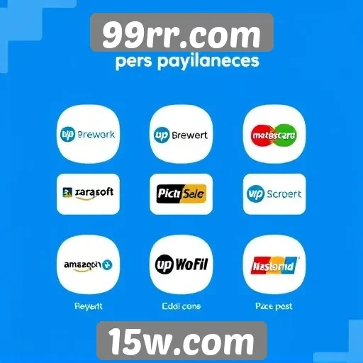 Métodos de pagamento disponíveis no 99rr.com